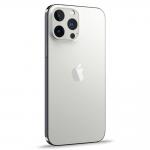 Set 2 folii sticla camera foto Spigen Optik compatibil cu iPhone 13 Pro/13 Pro Max Silver