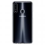 Carcasa Spigen Liquid Crystal compatibila cu Samsung Galaxy A20s Crystal Clear