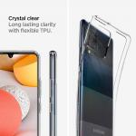 Carcasa Spigen Liquid Crystal Samsung Galaxy A42 5G Crystal Clear 4 - lerato.ro