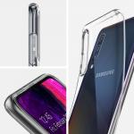 Carcasa Spigen Liquid Crystal compatibila cu Samsung Galaxy A50 (2019) Crystal Clear 11 - lerato.ro
