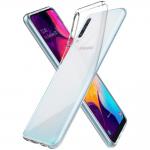Carcasa Spigen Liquid Crystal compatibila cu Samsung Galaxy A50 (2019) Crystal Clear