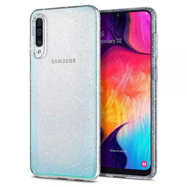 Carcasa Spigen Liquid Crystal compatibila cu Samsung Galaxy A50 (2019) Glitter Crystal 1 - lerato.ro