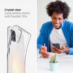 Carcasa Spigen Liquid Crystal compatibila cu Samsung Galaxy A51 Crystal Clear