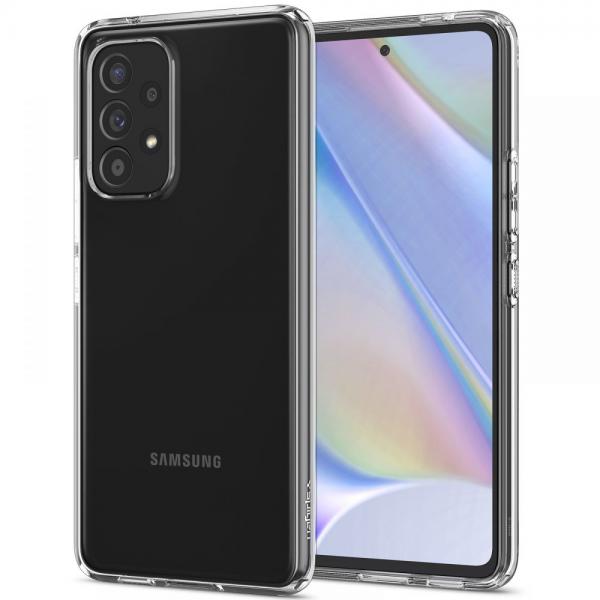 Carcasa Spigen Liquid Crystal compatibila cu Samsung Galaxy A53 5G Crystal Clear 1 - lerato.ro