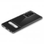 Carcasa Spigen Slim Armor Essential S compatibila cu Samsung Galaxy A72 Crystal Clear 7 - lerato.ro