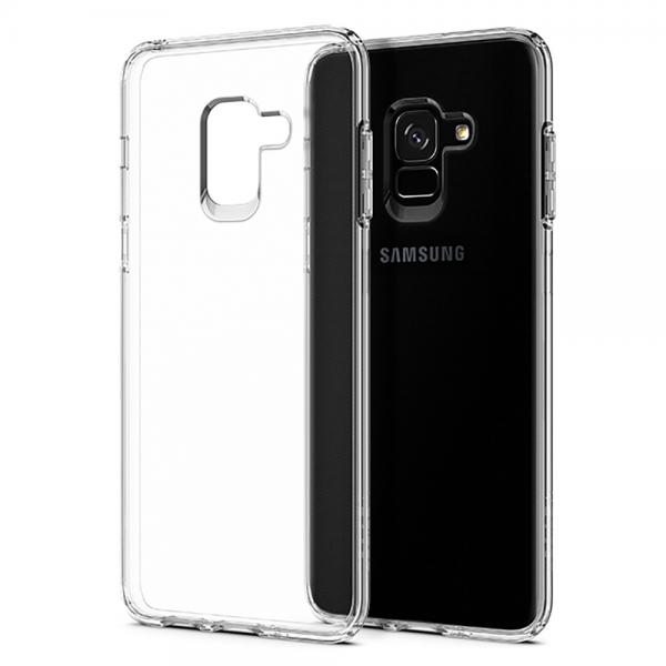 Carcasa Spigen Liquid Crystal compatibila cu Samsung Galaxy A8 (2018) 1 - lerato.ro