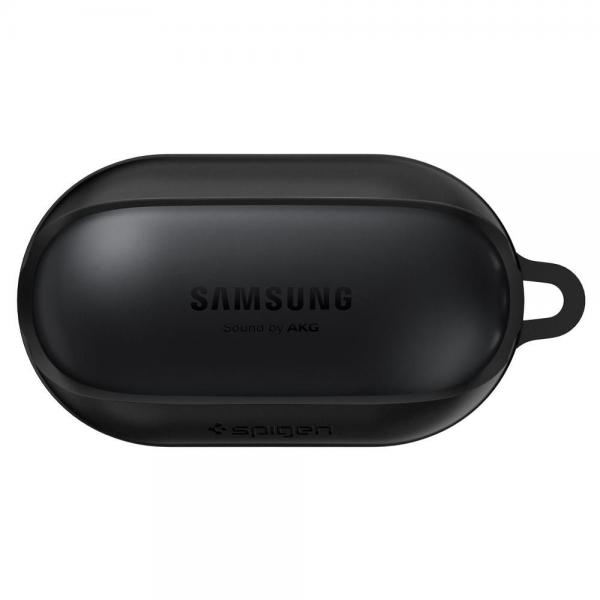 Carcasa Spigen Liquid Air compatibila cu Samsung Galaxy Buds / Buds Plus Black 1 - lerato.ro