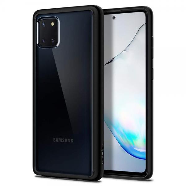 Carcasa Spigen Ultra Hybrid compatibila cu Samsung Galaxy Note 10 Lite Matte Black