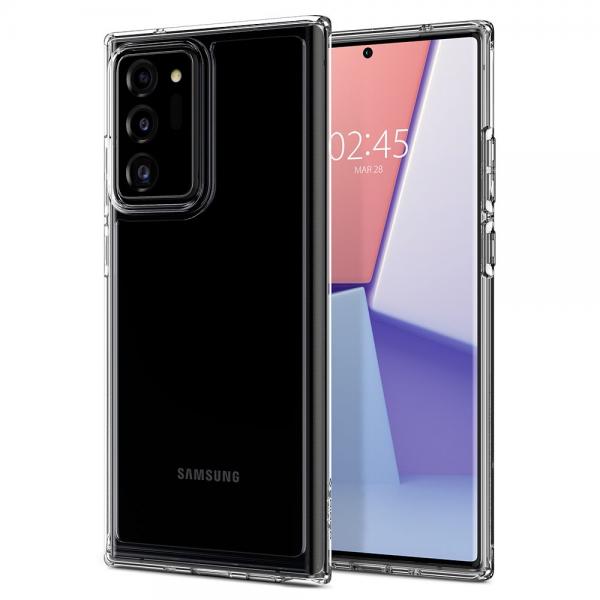 Carcasa Spigen Ultra Hybrid compatibila cu Samsung Galaxy Note 20 Ultra Crystal Clear