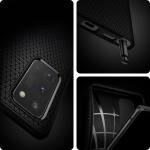 Carcasa Spigen Liquid Air compatibila cu Samsung Galaxy Note 20 Matte Black