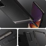 Carcasa Spigen Neo Hybrid Samsung Galaxy Note 20 Gunmetal 9 - lerato.ro
