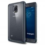 Carcasa Spigen Ultra Hybrid compatibila cu Samsung Galaxy Note 4 Metal Slate 2 - lerato.ro