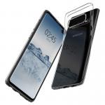 Carcasa transparenta Spigen Liquid Crystal Samsung Galaxy S10 Plus Crystal Clear 6 - lerato.ro