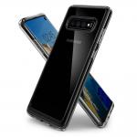 Carcasa Spigen Ultra Hybrid compatibila cu Samsung Galaxy S10 Crystal Clear 4 - lerato.ro