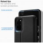 Husa Spigen Ciel Wallet Brick compatibila cu Samsung Galaxy S20 Plus Black 3 - lerato.ro