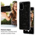 Carcasa Spigen Liquid Crystal compatibila cu Samsung Galaxy S20 Plus Glitter Crystal