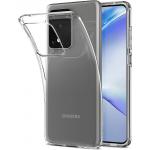 Carcasa Spigen Liquid Crystal Samsung Galaxy S20 Ultra Crystal Clear 4 - lerato.ro