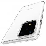 Carcasa Spigen Liquid Crystal Samsung Galaxy S20 Ultra Crystal Clear 3 - lerato.ro