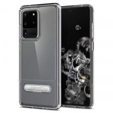 Carcasa Spigen Slim Armor Essential S compatibila cu Samsung Galaxy S20 Ultra Crystal Clear