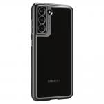 Carcasa Spigen Optik Crystal compatibila cu Samsung Galaxy S21 FE 5G Chrome Grey 5 - lerato.ro