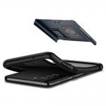 Carcasa Spigen Slim Armor compatibila cu Samsung Galaxy S21 FE 5G Metal Slate