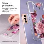 Carcasa Spigen Cecile compatibila cu Samsung Galaxy S21 Plus Rose Floral 4 - lerato.ro