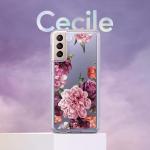 Carcasa Spigen Cecile compatibila cu Samsung Galaxy S21 Plus Rose Floral 13 - lerato.ro