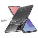 Carcasa Spigen Liquid Crystal compatibila cu Samsung Galaxy S21 Plus Crystal Clear 3 - lerato.ro