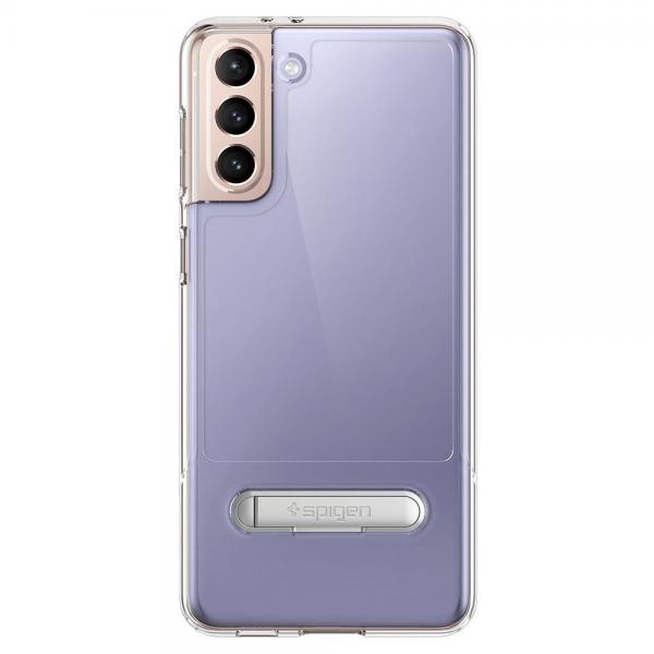 Carcasa Spigen Slim Armor Essential S compatibila cu Samsung Galaxy S21 Plus Crystal Clear