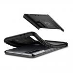 Carcasa Spigen Slim Armor compatibil cu Samsung Galaxy S21 Plus Black 7 - lerato.ro