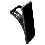 Carcasa Spigen Liquid Air compatibila cu Samsung Galaxy S21 Ultra Matte Black