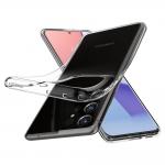 Carcasa Spigen Liquid Crystal compatibila cu Samsung Galaxy S21 Ultra Crystal Clear 5 - lerato.ro