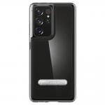 Carcasa Spigen Ultra Hybrid S Samsung Galaxy S21 Ultra Crystal Clear 2 - lerato.ro