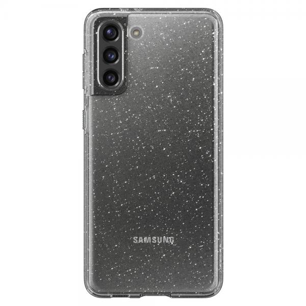 Carcasa Spigen Liquid Crystal compatibila cu Samsung Galaxy S21 Glitter Crystal