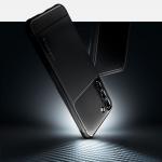 Carcasa Spigen Rugged Armor compatibila cu Samsung Galaxy S22 Plus Matte Black 4 - lerato.ro
