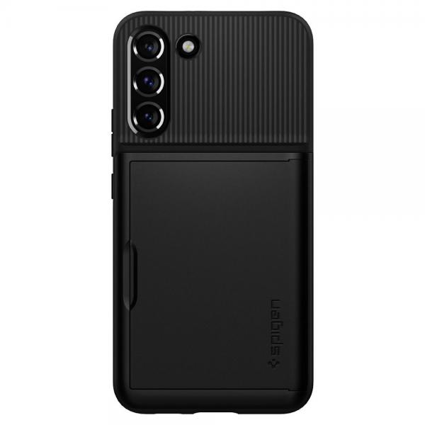 Carcasa Spigen Slim Armor CS compatibila cu Samsung Galaxy S22 Plus Black 1 - lerato.ro