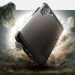 Carcasa Spigen Tough Armor compatibila cu Samsung Galaxy S22 Plus Gunmetal