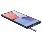 Carcasa Spigen Liquid Air compatibila cu Samsung Galaxy S22 Ultra Matte Black