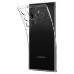 Carcasa Spigen Liquid Crystal compatibila cu Samsung Galaxy S22 Ultra Crystal Clear 6 - lerato.ro