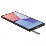 Husa slim Spigen Thin Fit compatibila cu Samsung Galaxy S22 Ultra Black 9 - lerato.ro