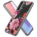 Carcasa Spigen Cecile compatibila cu Samsung Galaxy S22 Rose Floral