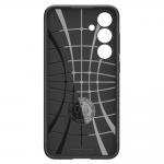 Carcasa Spigen Rugged Armor compatibila cu Samsung Galaxy S24 FE Matte Black 9 - lerato.ro