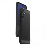 Carcasa Spigen Rugged Armor compatibila cu Samsung Galaxy S24 FE Matte Black 6 - lerato.ro