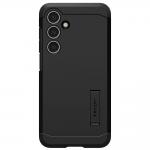 Carcasa Spigen Tough Armor compatibila cu Samsung Galaxy S24 FE Black 2 - lerato.ro
