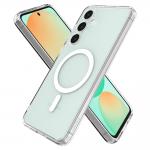 Carcasa Spigen Ultra Hybrid MagSafe compatibila cu Samsung Galaxy S24 FE White 5 - lerato.ro