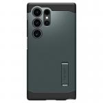 Carcasa Spigen Tough Armor compatibila cu Samsung Galaxy S24 Ultra Green 2 - lerato.ro