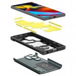 Carcasa Spigen Tough Armor compatibila cu Samsung Galaxy S24 Ultra Green 4 - lerato.ro