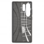 Carcasa Spigen Liquid Air compatibila cu Samsung Galaxy S25 Ultra Marble Gray 5 - lerato.ro