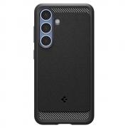 Carcasa Spigen Rugged Armor MagSafe compatibila cu Samsung Galaxy S25 Matte Black