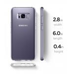 Carcasa transparenta Spigen Liquid Crystal Samsung Galaxy S8 Crystal Clear 6 - lerato.ro